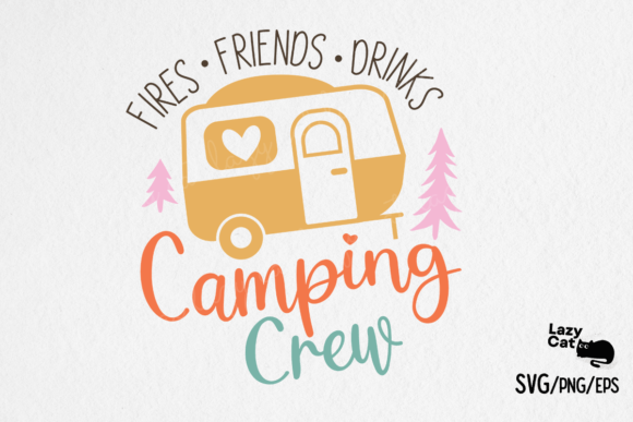Camping Crew Vintage Trailer SVG Design Review