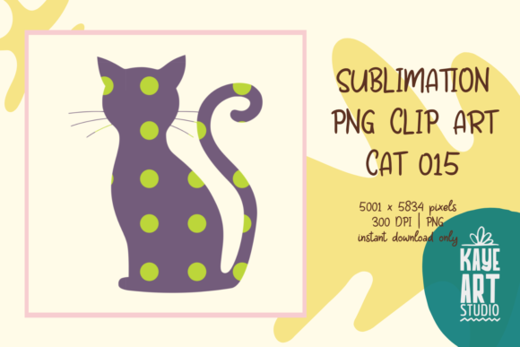 Cat Sublimation PNG Clip Art 015 Review