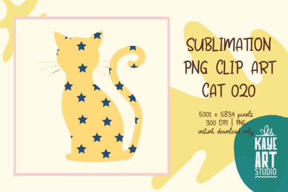 Cat Sublimation PNG Clip Art 020 Review