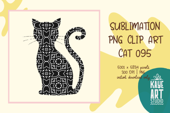 Cat Sublimation PNG Clip Art 095 Review