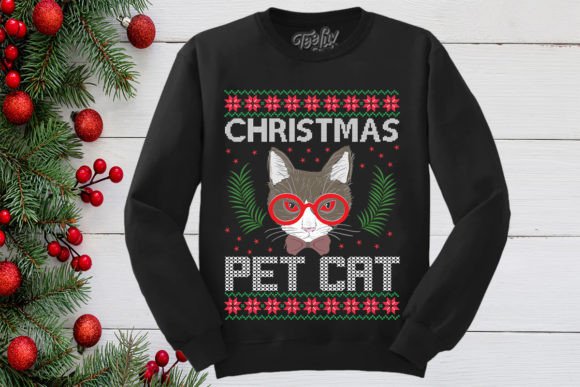 CHRISTMAS PET CAT Embroidery Design Review
