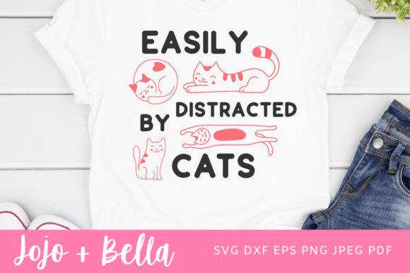 Easily Distracted by Cats SVG Review