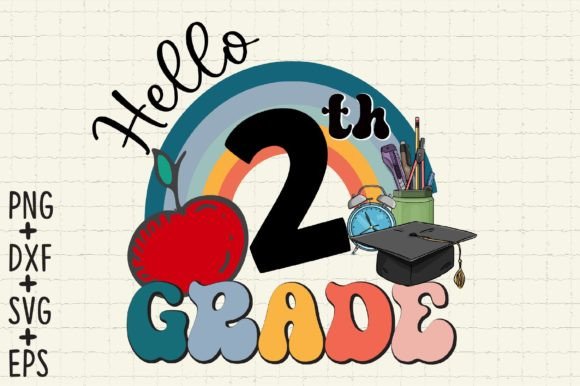 Hello 2nd Grade SVG Files Review