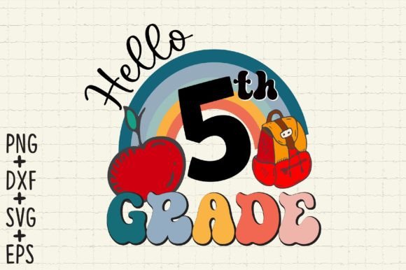 Hello 5th Grade SVG Files Review