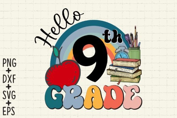 Hello 9th Grade SVG Files Review