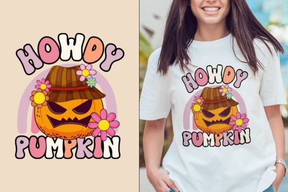 Howdy Pumpkin Retro Halloween Svg Design Review