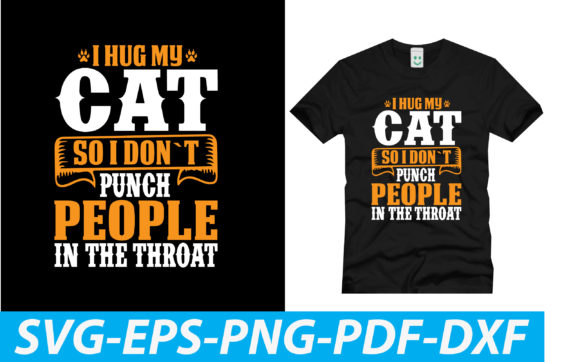 I HUG MY CAT So I Don’t Punch People Embroidery Design Review
