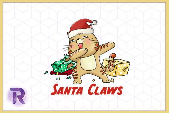 Santa Claws Naughty Cat Sublimation Review