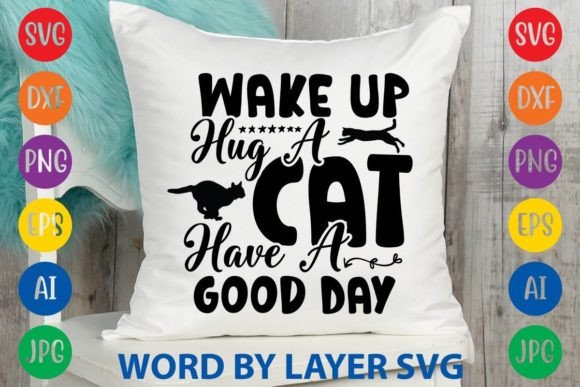 Wake Up Hug a Cat Good Day Embroidery Design Review